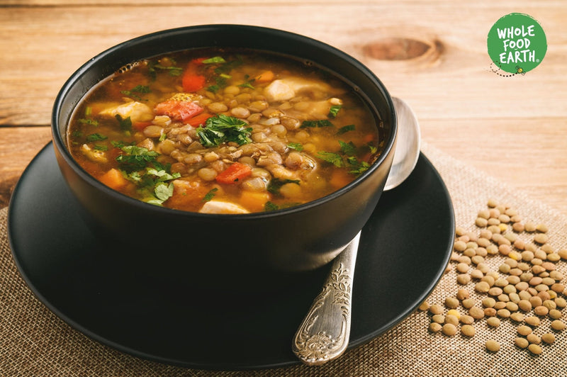 Organic Green Lentils