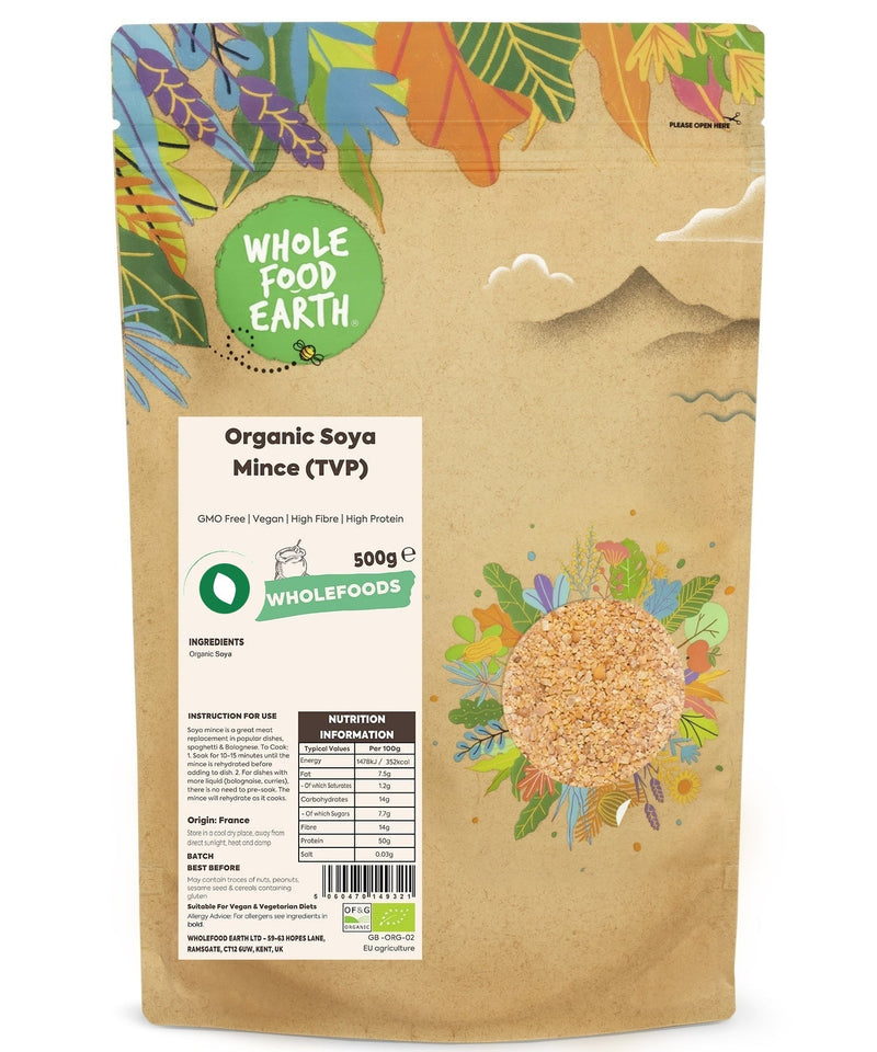 Organic Soya Mince (TVP)