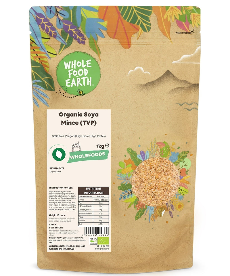Organic Soya Mince (TVP)