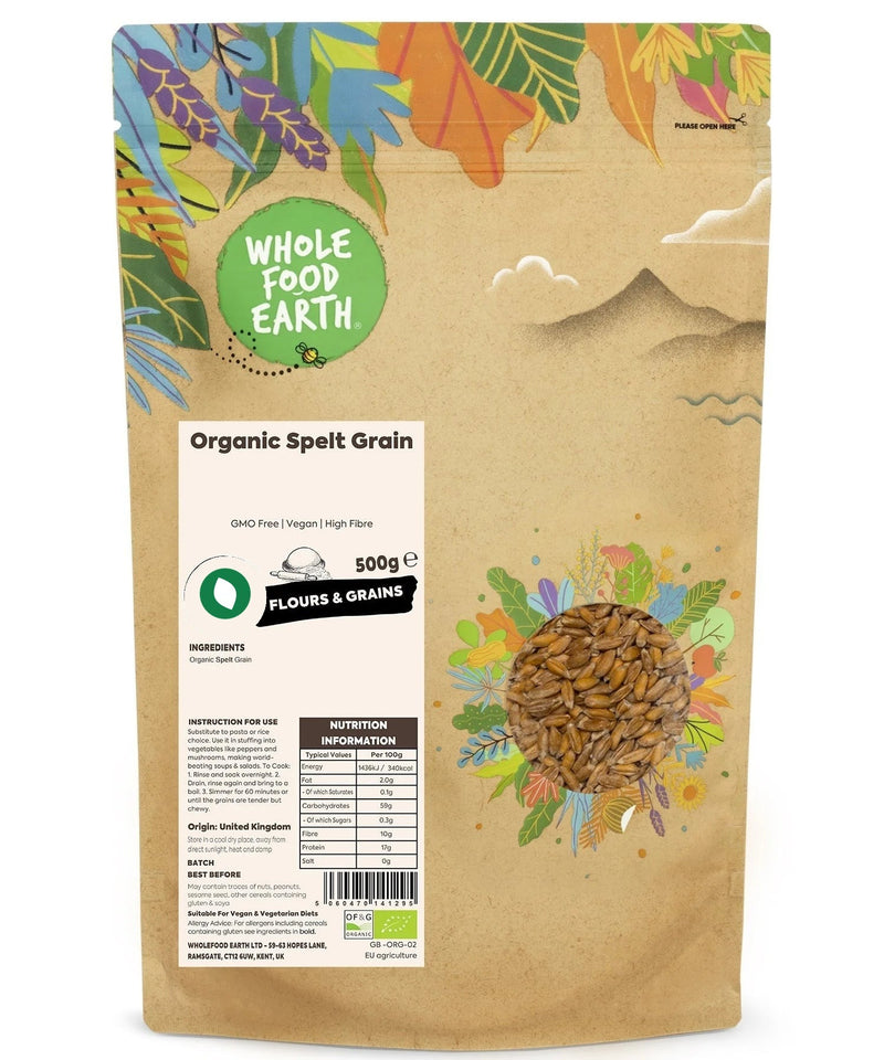 Organic Spelt Grain - Serious Grains