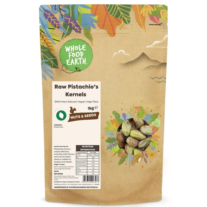 Raw Pistachio's Kernels