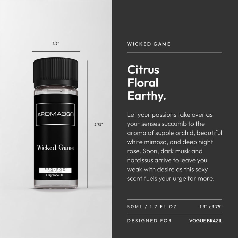 Aroma360 Wicked Game Pro Pod 50ML | Premium Fragrance Oil