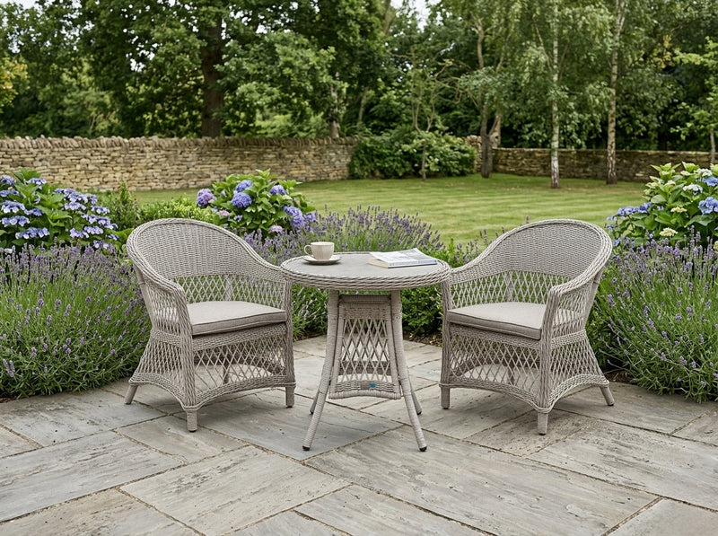 Cotswold Wicker 2 Seater Bistro Set