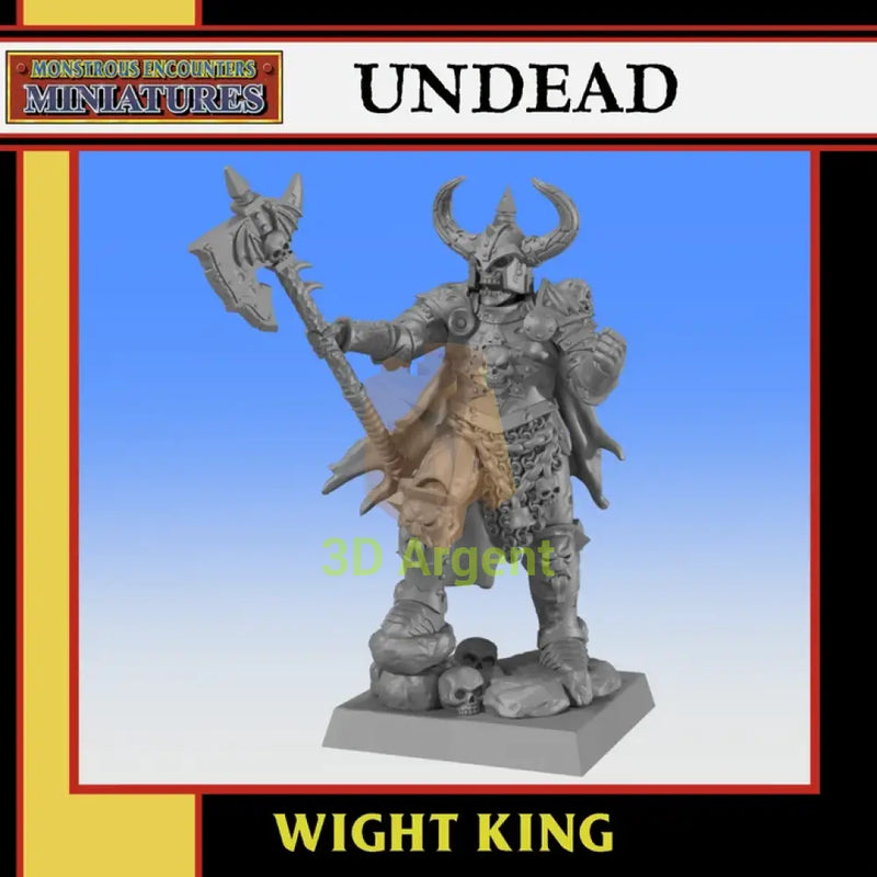 Wight King – 32mm Undead Fantasy Resin Miniature