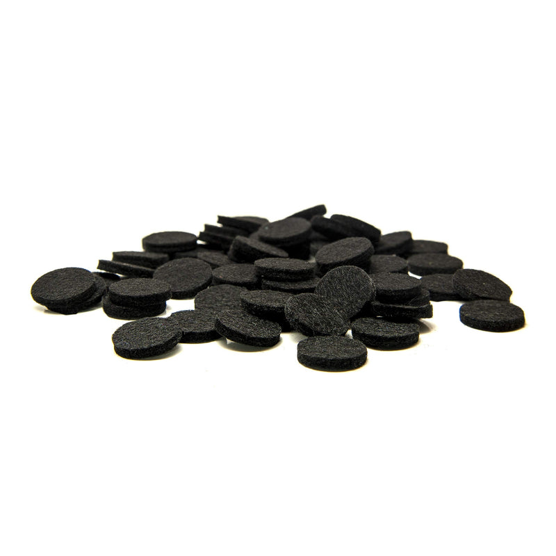 Wild Essentials Refill Pads – 60pcs, 17mm x 3mm, Jet Black