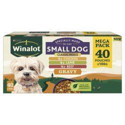 Winalot Small Dog Classic Meals in Gravy 85g 40 x 100g - Case of 40