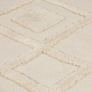 Windsor Geo Tufted 160x230cm Cream Rug - InStock