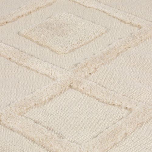 Windsor Geo Tufted 160x230cm Cream Rug - InStock