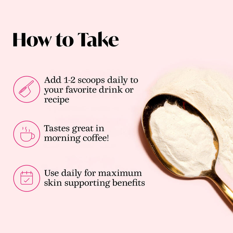 Winged Wellness Glow Up – Collagen Powder for Women | Hair, Skin & Nails