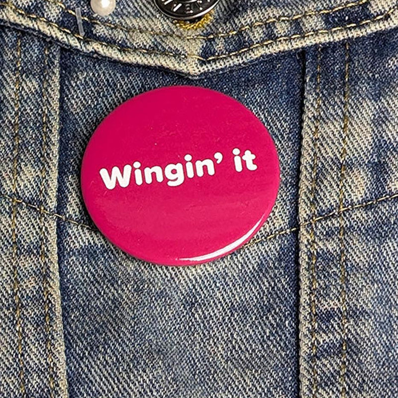 Wingin' it badge