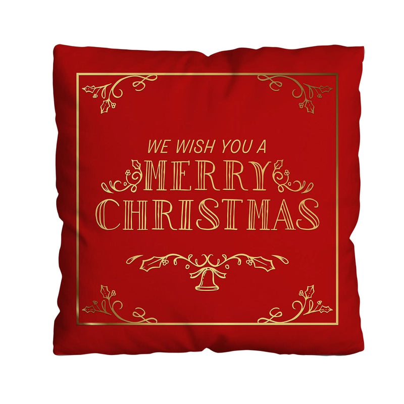 Wish You a Merry Xmas - Cushion - Two Sizes