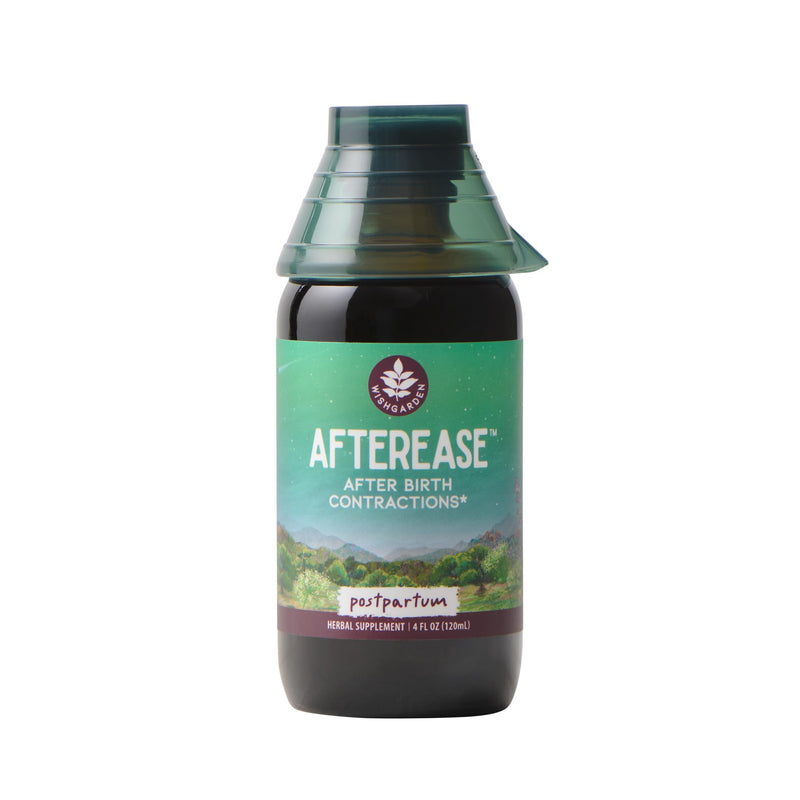 WishGarden AfterEase: All-Natural Postpartum Cramp Support with Cramp Bark & Black Haw