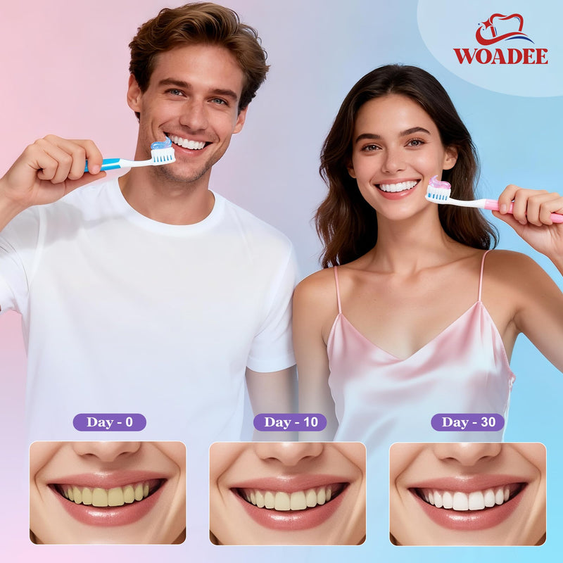 Woadee Niacinamide Whitening Toothpaste | Nicotinamide Radiant Whitening Toothpaste - Remove Tough Tooth Stains & Fresh Breath | Fluoride-Free Protects Enamel & Improves Gum Health, Mint Flavor (3)
