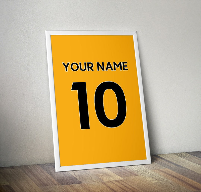 Personalised Football Shirt Print
