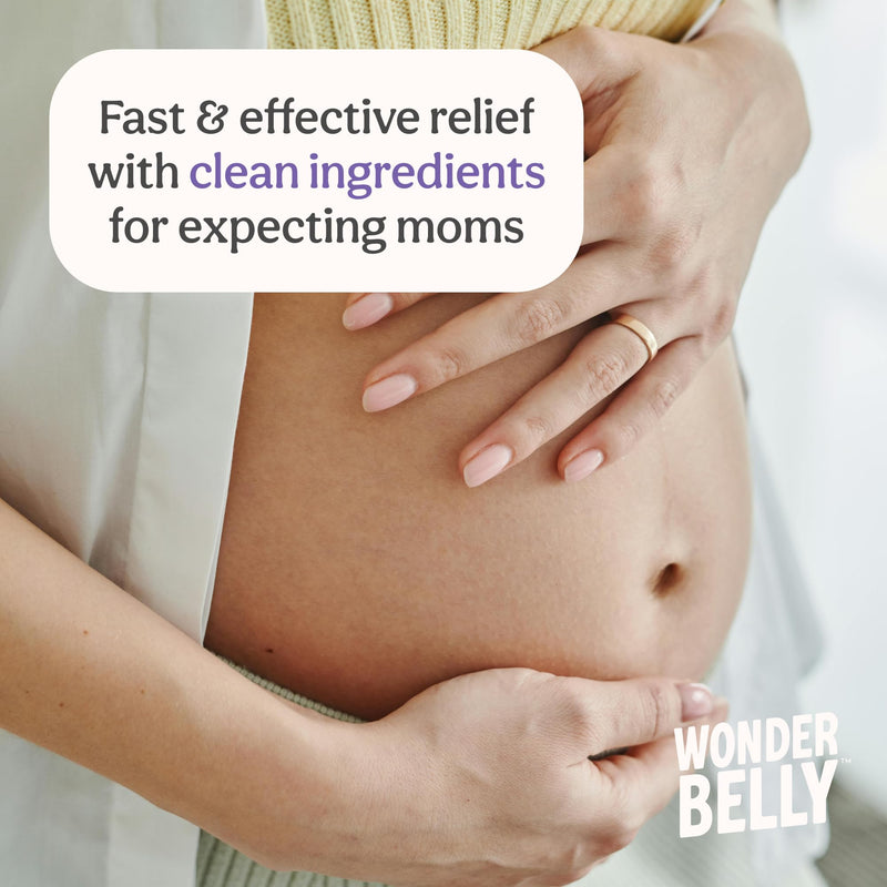 Wonderbelly Antacid - Extra Strength 1000 mg Calcium Carbonate Chewable Tablets, Sweet Mint, 120 Count