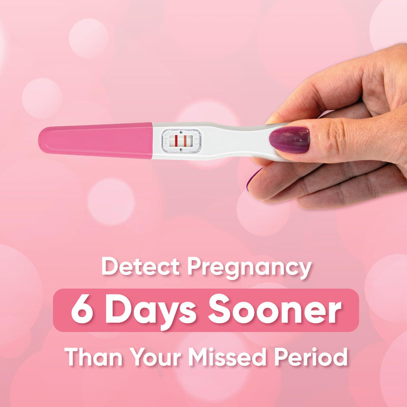 Wondfo Early Result Pregnancy Test Sticks – 6 Days Before Missed Period (5 Pack)