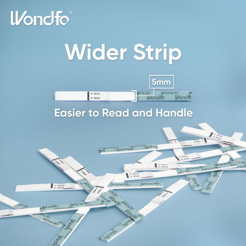 Wondfo Ovulation Test Strips - 25 Count | Fertility Tracking & LH Surge