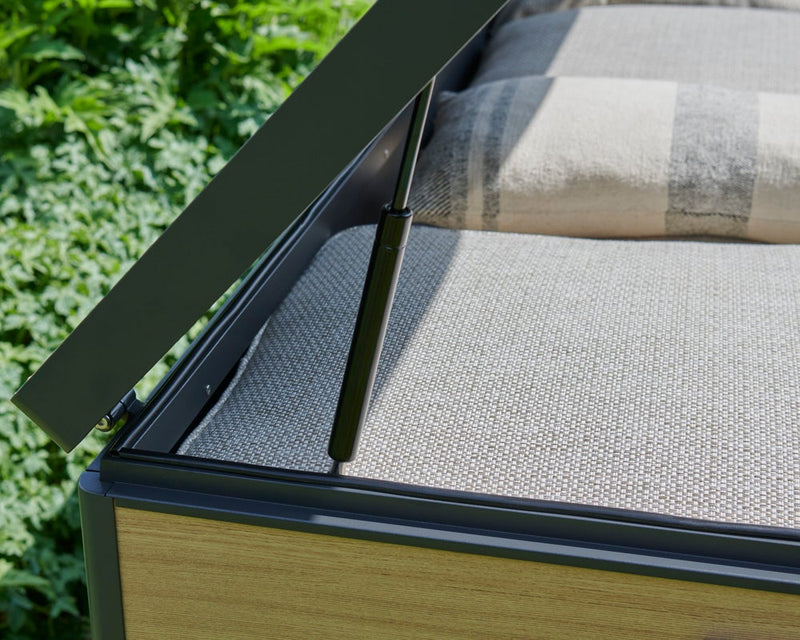 Royce XL Wood Look Outdoor Storage Box