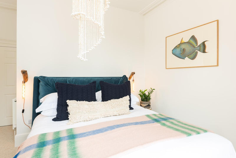 Wooden peg wall lights