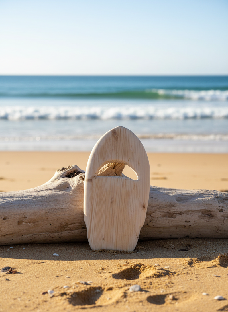 The Glide - handcrafted handplane designed for bodysurfers