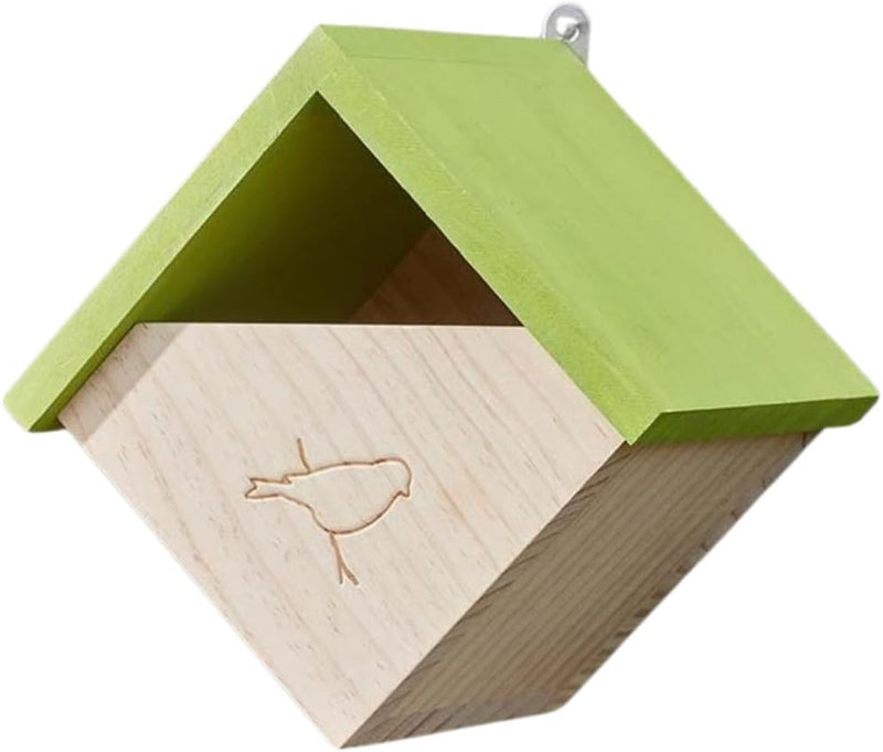 Large Wooden Bird Box FSC Timber Nesting House 23cm