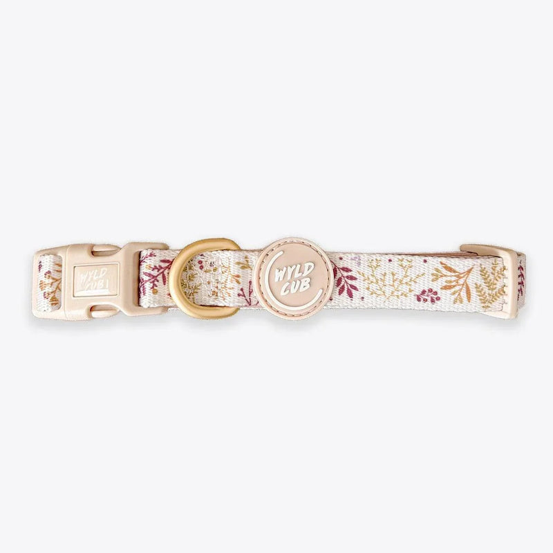 Wyld Cub - Adjustable Dog Collar: Chiswick Oyster