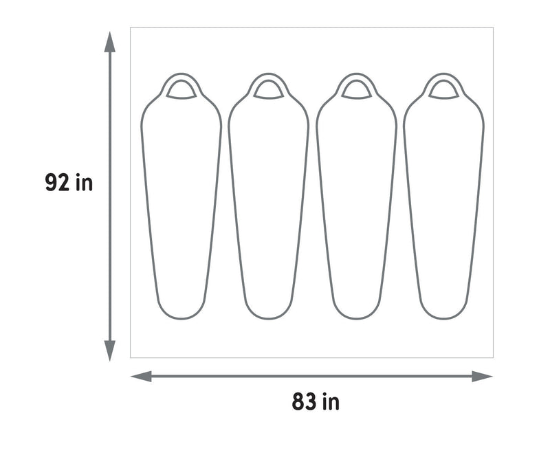 Kelty Footprint for Wireless 4 Person Tent