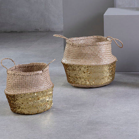 Gold Sequin Small | Solas