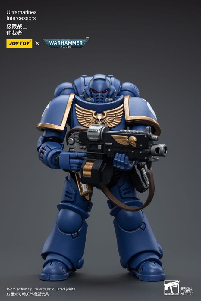 Joy Toy Warhammer 40k Ultramarines Intercessor 12cm