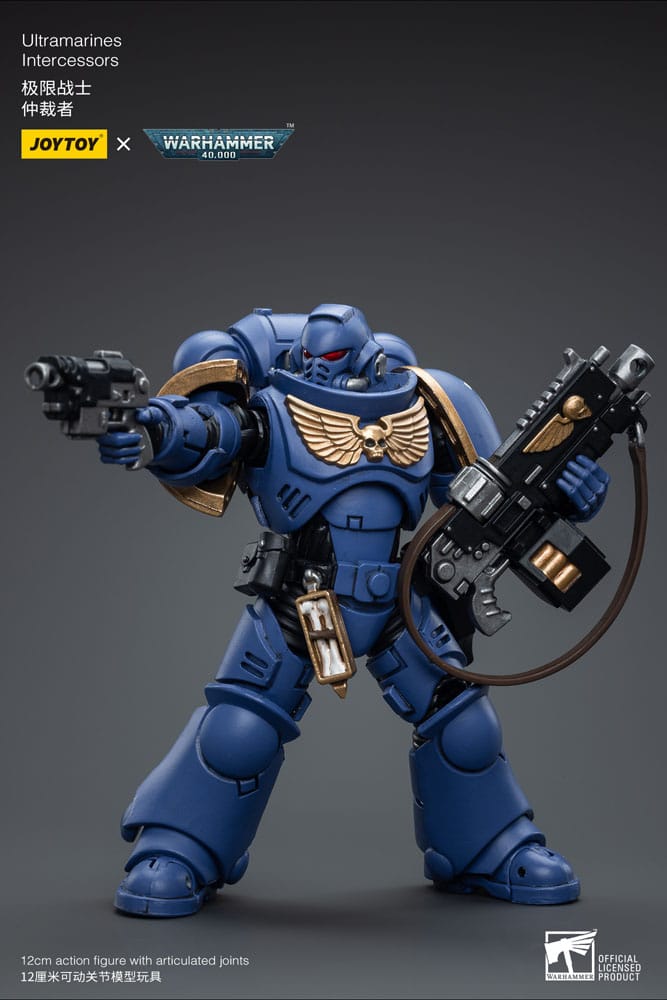 Joy Toy Warhammer 40k Ultramarines Intercessor 12cm