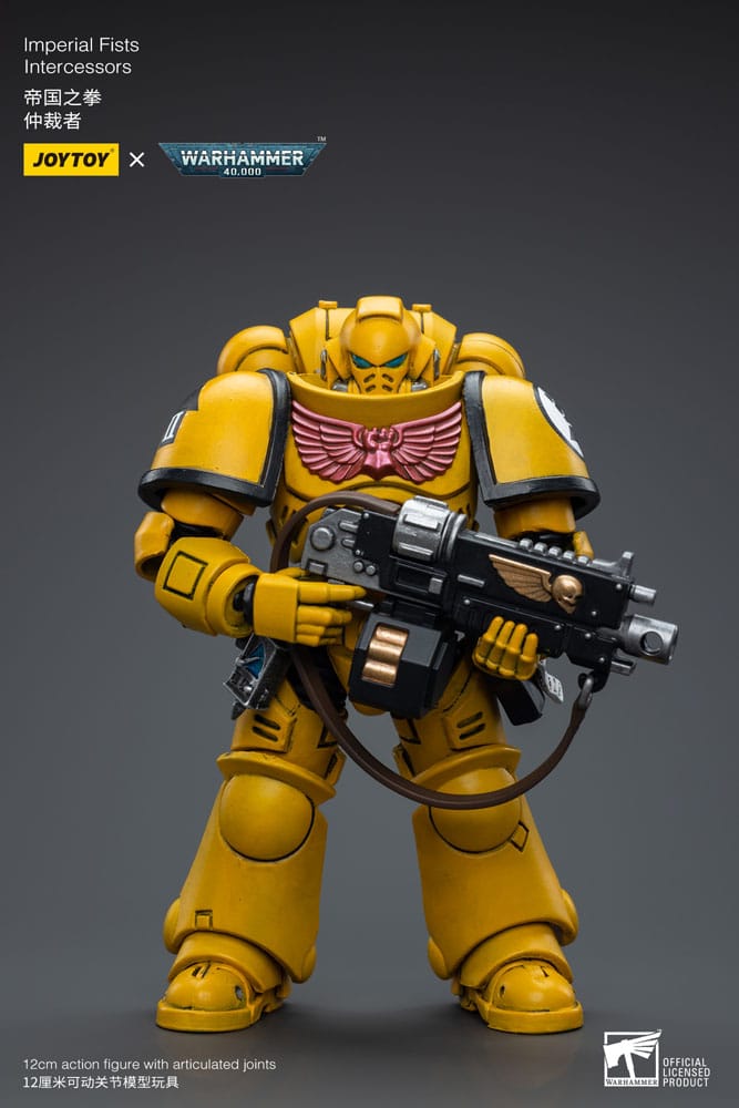 Joy Toy - Warhammer 40k Action Figure 1/18 Imperial Fists Intercessor 12cm