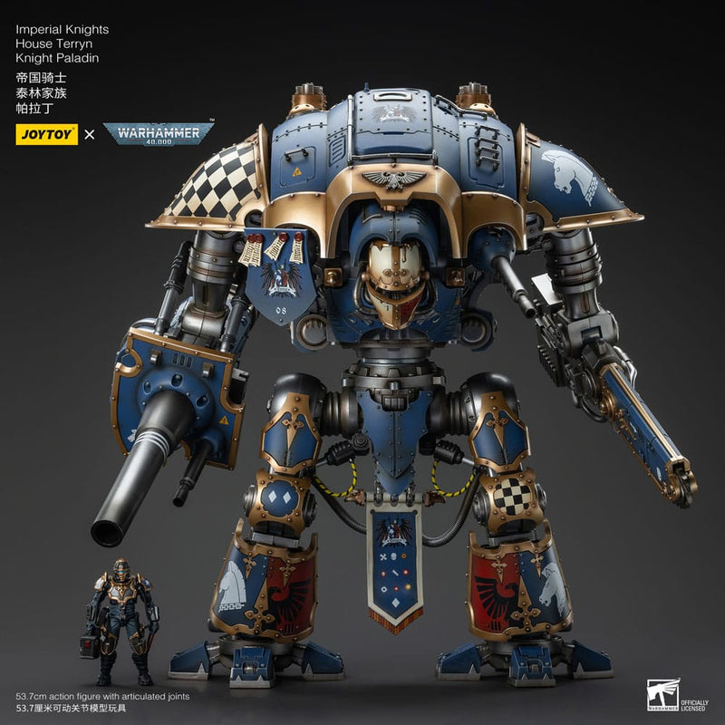 Joy Toy 1/18 Imperial Knights House Terryn Knight Paladin 54cm