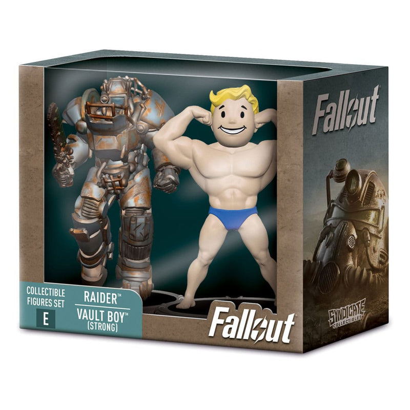 Fallout Mini Figures 2-Pack - Raider & Vault Boy (Strong)