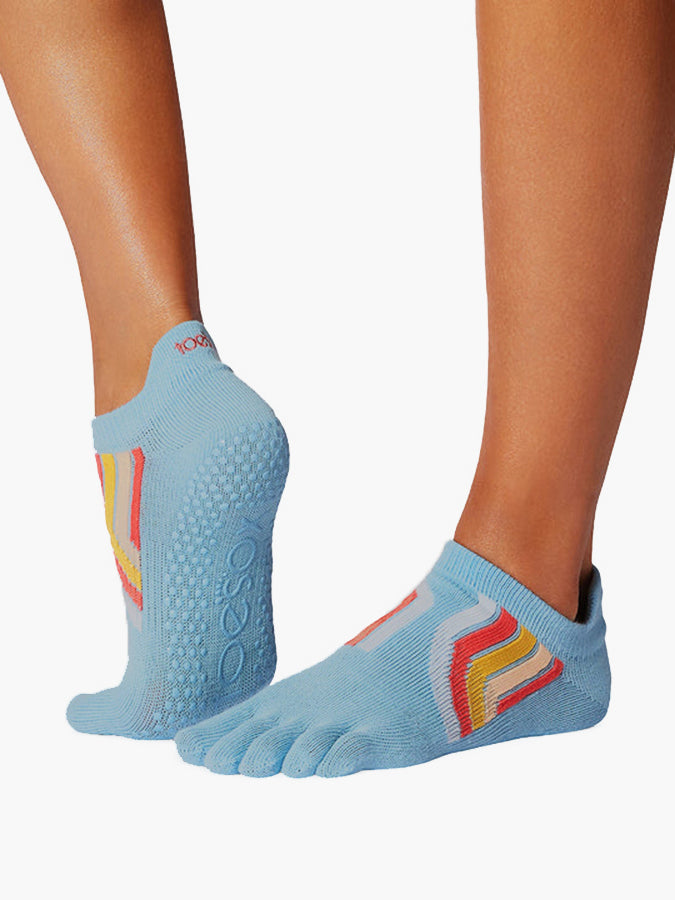 ToeSox Low Rise Full Toe Grip Socks