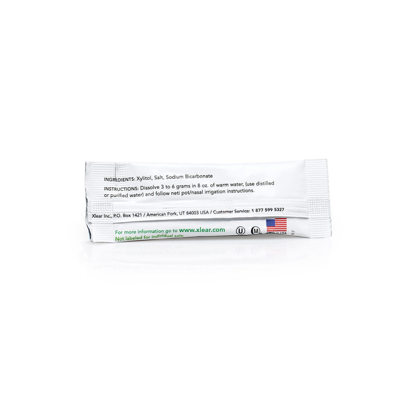 Xlear Natural Xylitol Sinus Rinse Refill — 50 Count Packets
