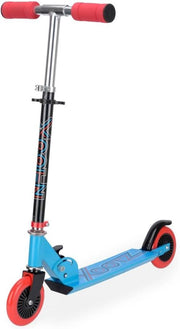 Xootz Kids' Folding Kick Scooter with Adjustable Handlebars - Blue - InStock