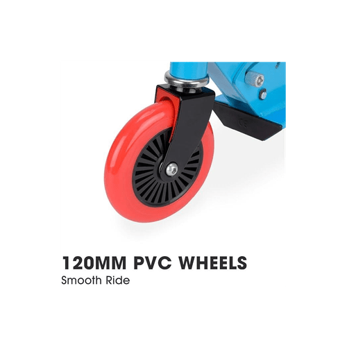 Xootz Kids' Folding Kick Scooter with Adjustable Handlebars - Blue - InStock