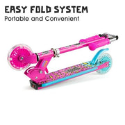 XOOTZ WILD RIDER LED SCOOTER - PINK - InStock