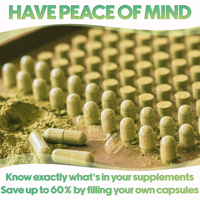 XPRS Nutra Vegan Size 000 Separated Capsules – 500 Count