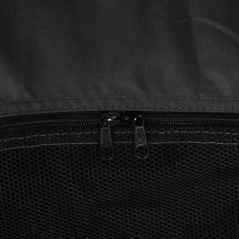 PawHut Foldable Dog Cat Tent with Waterproof Oxford Cloth, Carry Bag, Grey