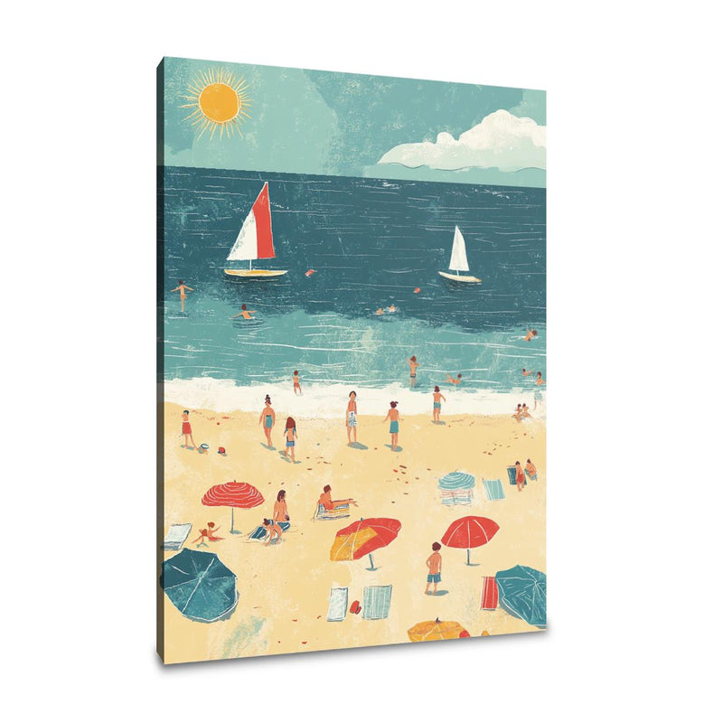 Beachside Daydream Canvas