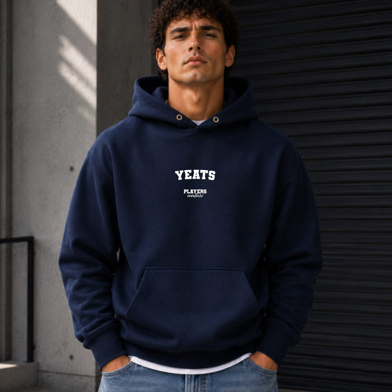 Yeats Men's Casual Hoodie