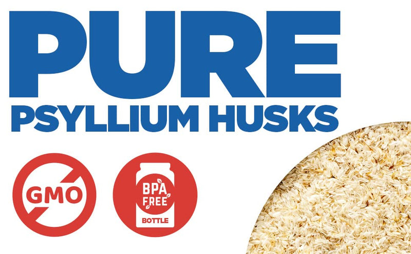 Yerba Prima Organic Psyllium Whole Husks 12 oz – Natural Dietary Fiber, Non-GMO, Gluten Free, Keto & Vegan Friendly