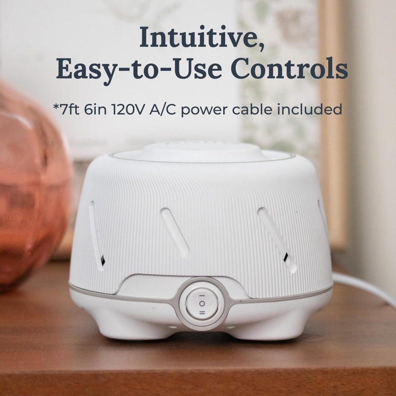 Yogasleep Dohm (White/Gray) - Original White Noise Machine for Sleep & Privacy