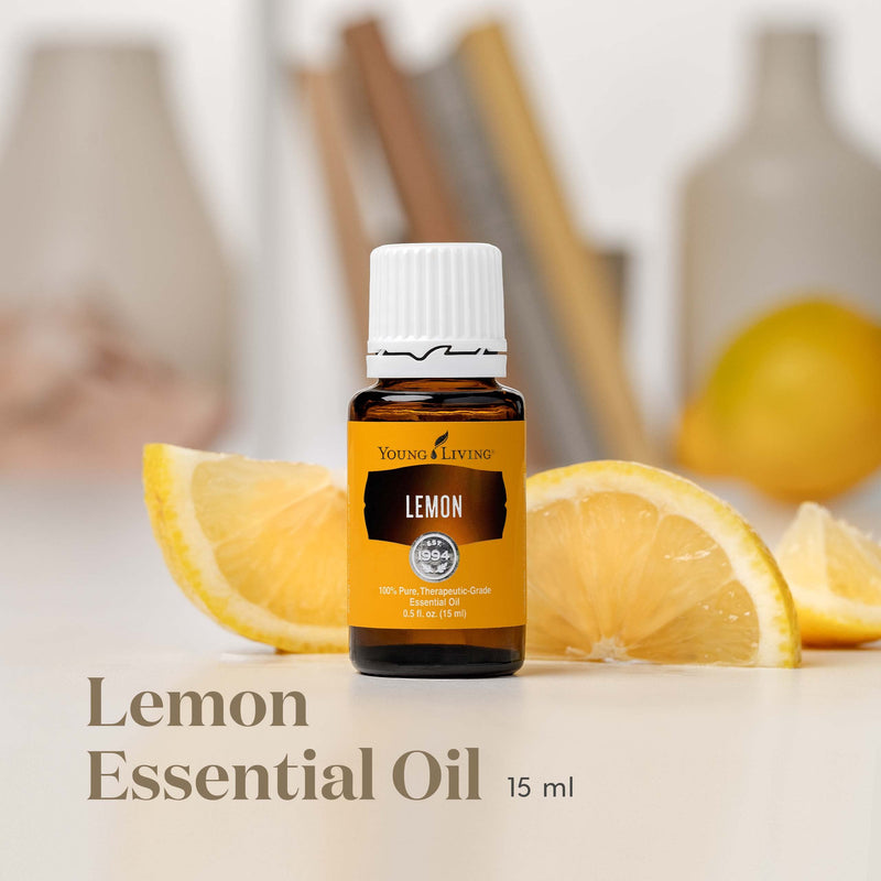 Young Living Lemon Essential Oil 15ml – Premium Grade, 100% Pure & Natural