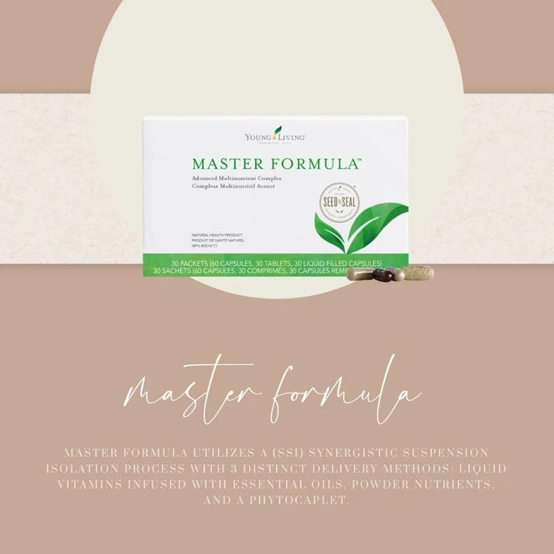 Young Living Master Formula 30 ct — Full-Spectrum Vitamins & Prebiotics