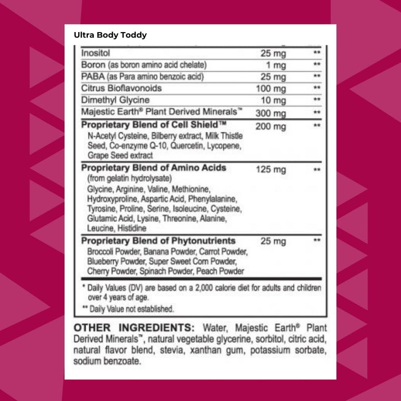Youngevity Ultra Body Toddy – 100+ Nutrients Mega Multi-Vitamin (32 oz)
