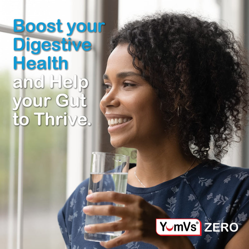 YUM-V'S Zero Sugar Probiotic Gummies | Digestive Health & Gut Support - Sugar Free Probiotics