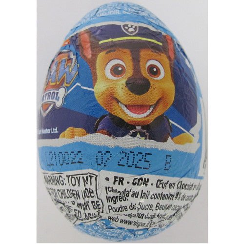 Zaini Paw Patrol Milk Chocolate Surprise Eggs 20g (Case of 24)