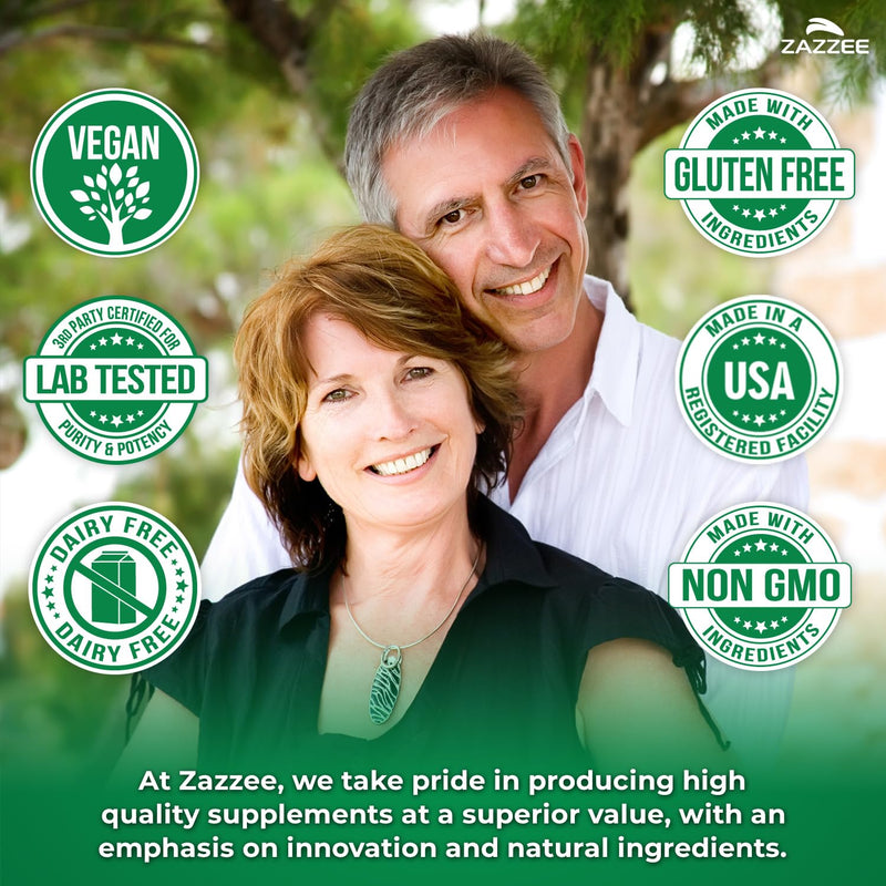 Zazzee Extra Strength Citrus Bergamot 200:1 Extract 1200 mg, 80% Polyphenols, 120 Vegan Capsules, Made in The USA